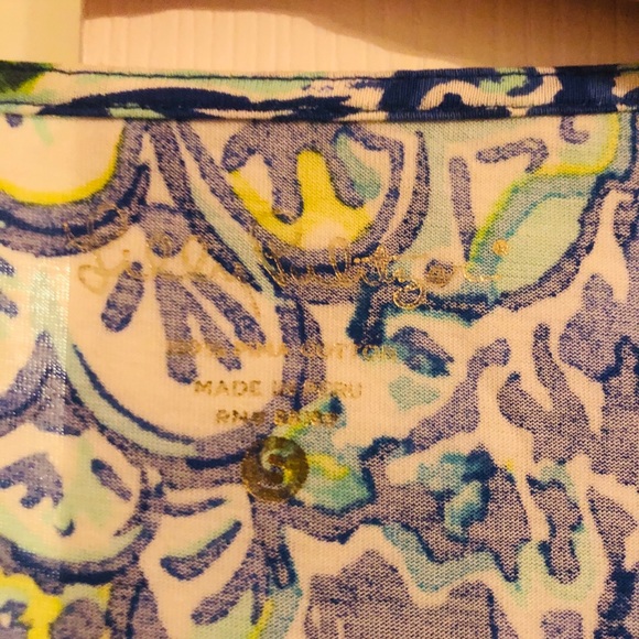 Lilly Pulitzer Erin Dress Blue Crush After Party - Picture 5 of 5